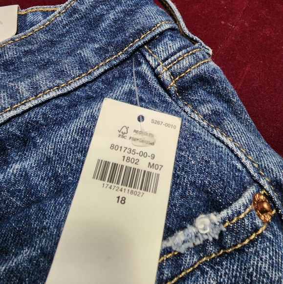 Old Navy Extra High-rise Pop Icon Distress Skinny Blue Jeans Pants 👖 - Picture 11 of 14